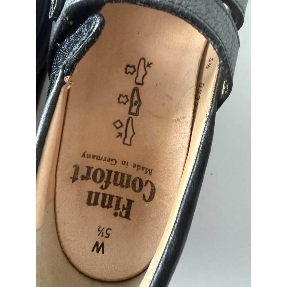 Finn Comfort Women’s Shoes Black Size 8 US / 5.5 UK Germany - Picture 12 of 16